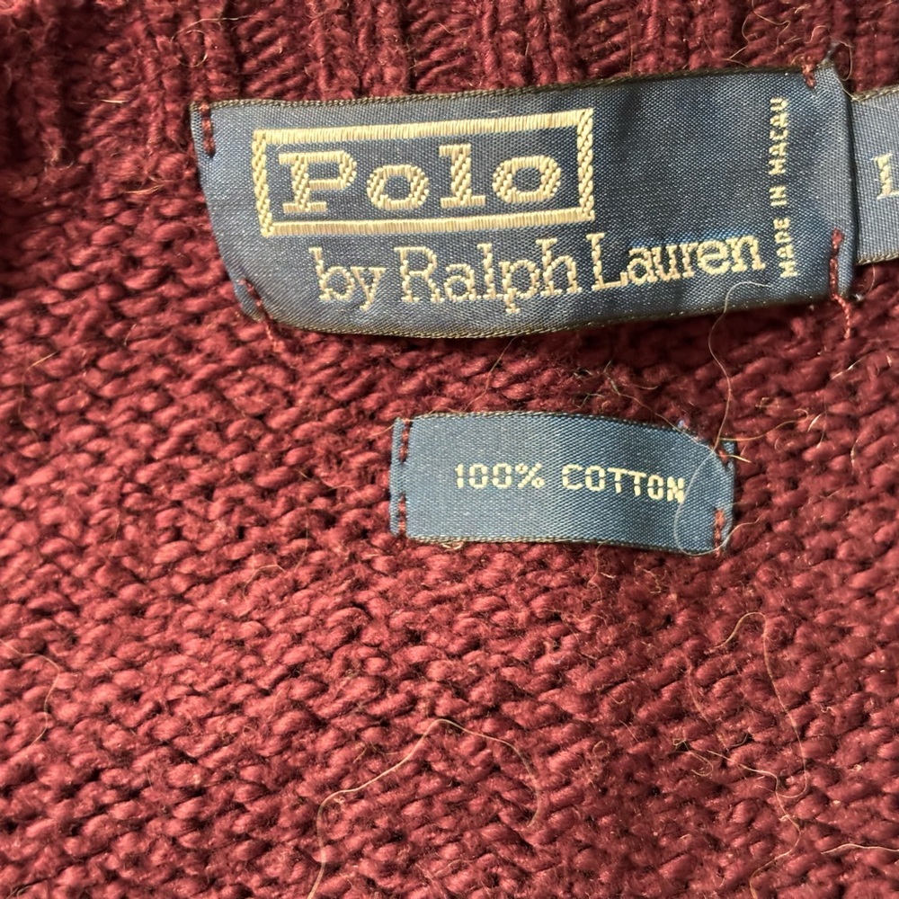 MENS Rust Sweater - Picture 2 of 5